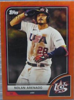 Nolan Arenado [Orange Cracked Ice] #49