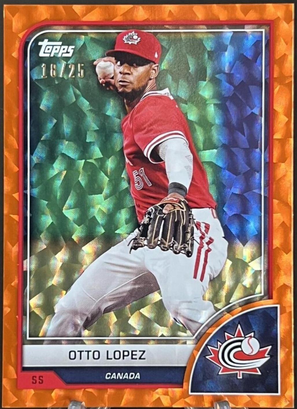 Otto Lopez [Orange Cracked Ice] #82