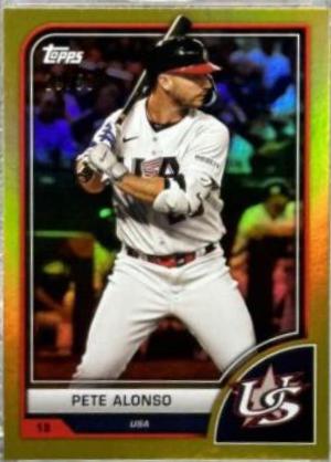 Pete Alonso [SP Variation Gold Rainbow] #85