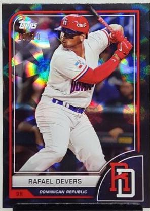 Rafael Devers [Black Difractor] #10