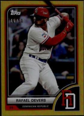 Rafael Devers [Gold Rainbow] #10