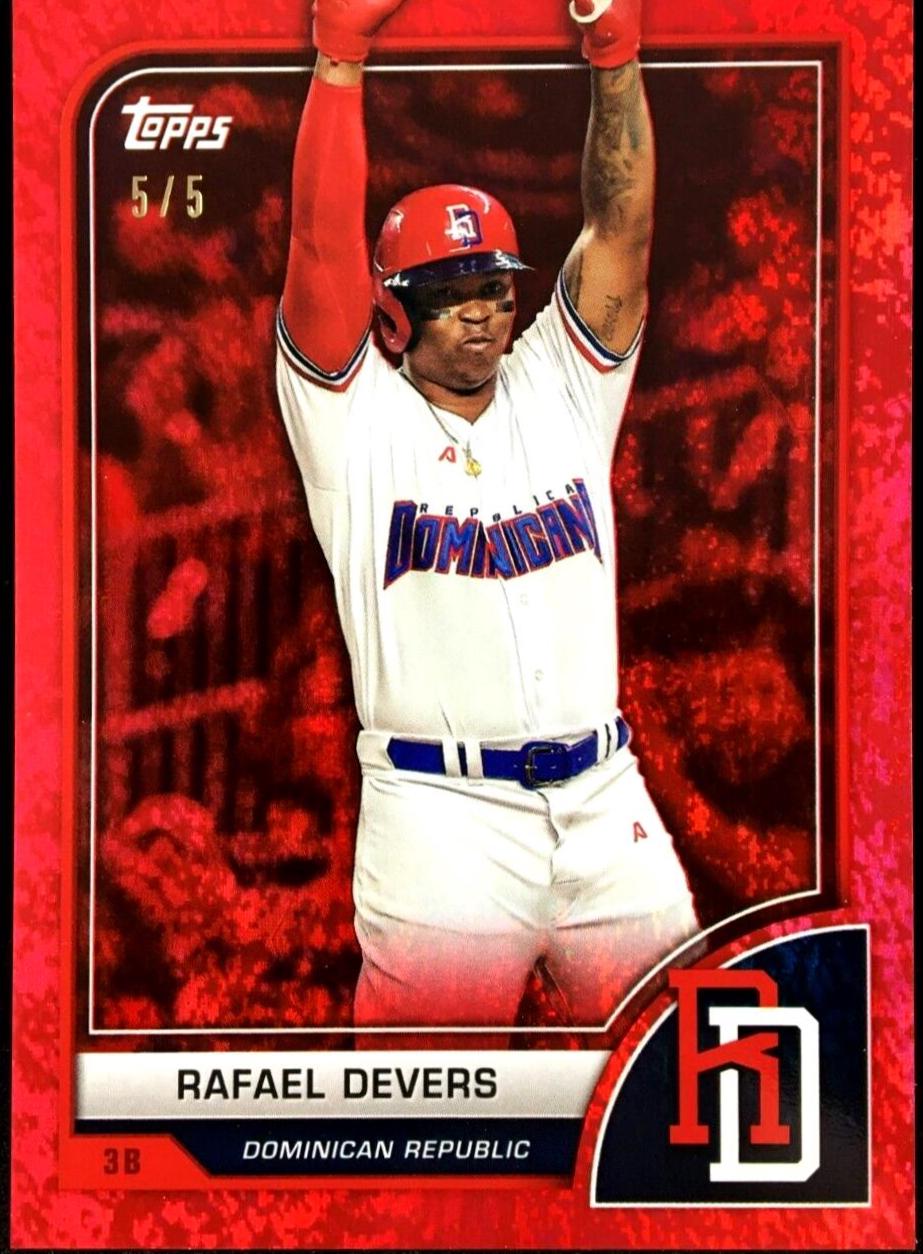 Rafael Devers [SP Variation Red Hot] #10