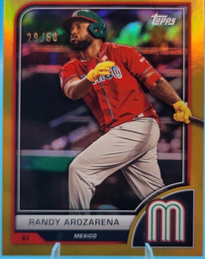 Randy Arozarena [SP Variation Gold Rainbow] #100