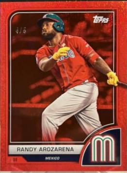 Randy Arozarena [SP Variation Red Hot] #100