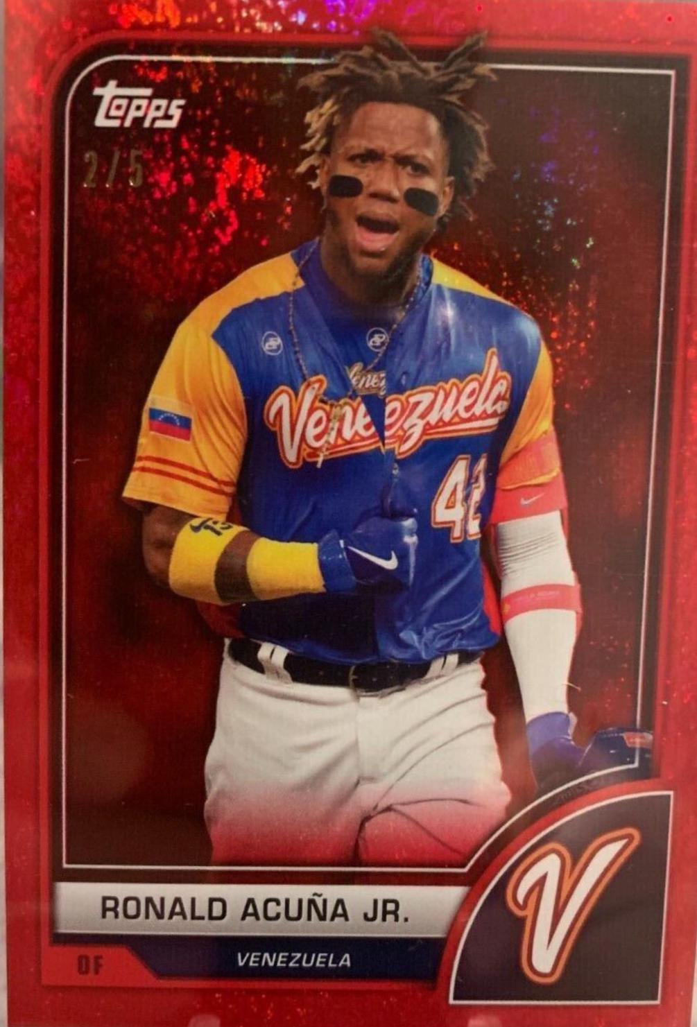 Ronald Acuna Jr. [SP Variation Red Hot] #39