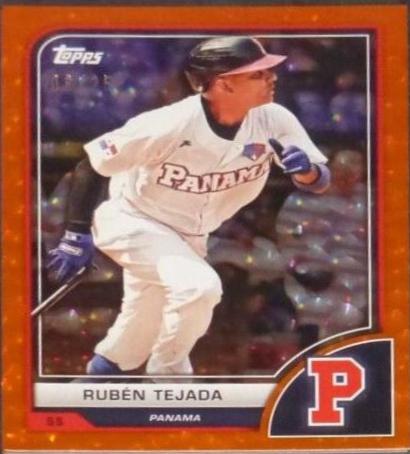 Ruben Tejada [Orange Cracked Ice] #13