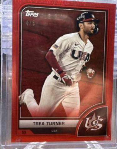 Trea Turner [Red Hot] #98
