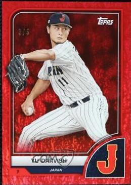 Yu Darvish [SP Variation Red Hot] #74