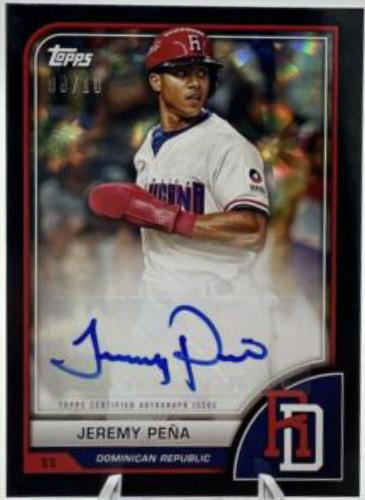 Jeremy Pena [Black Difractor] #AV-JPE