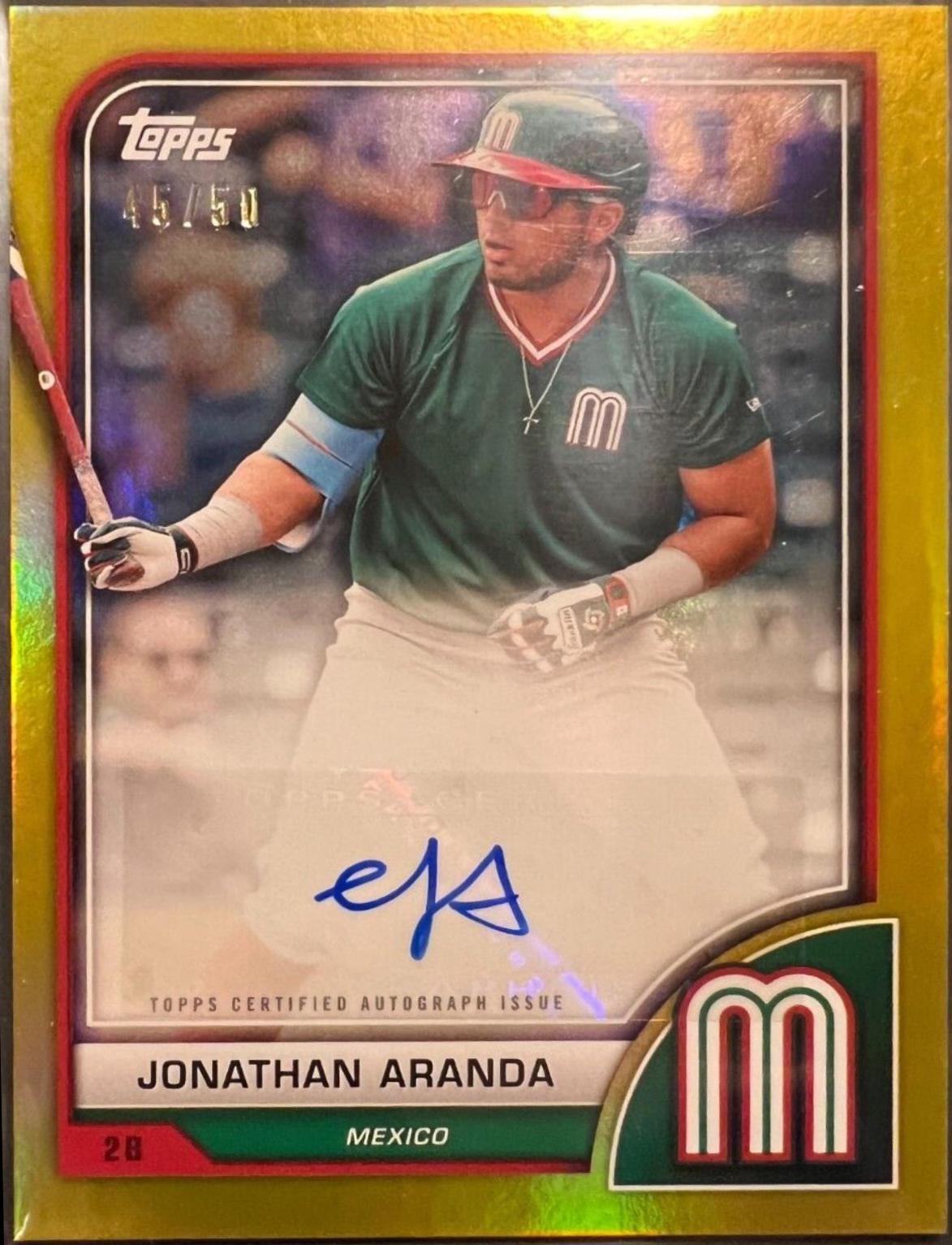 Jonathan Aranda [Gold] #AV-JA