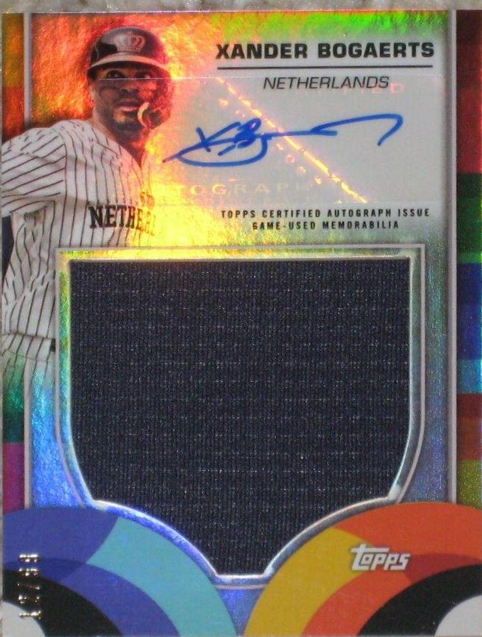 Xander Bogaerts #WBCRA-XB