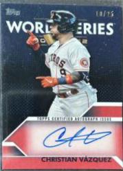 Christian Vazquez [Red] #WCA-CV