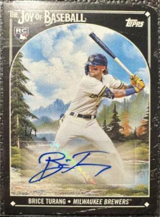 Brice Turang [Autograph Midnight Black] #60