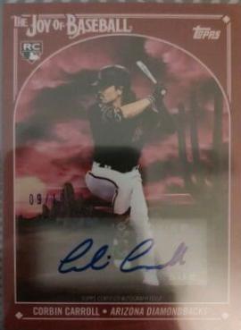 Corbin Carroll [Autograph Alizarin Crimson] #67