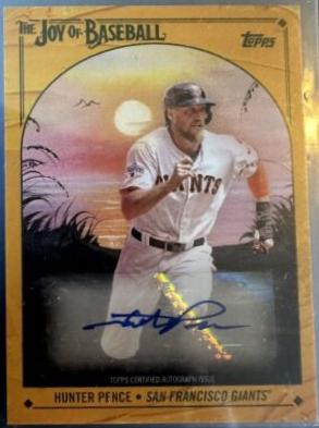 Hunter Pence [Autograph Indian Yellow] #56