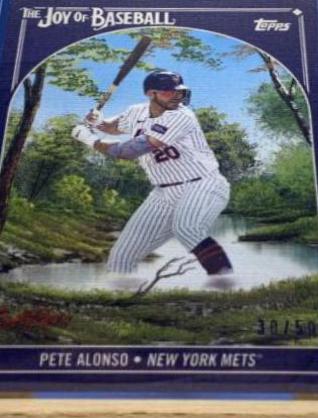 Pete Alonso [Prussian Blue] #50