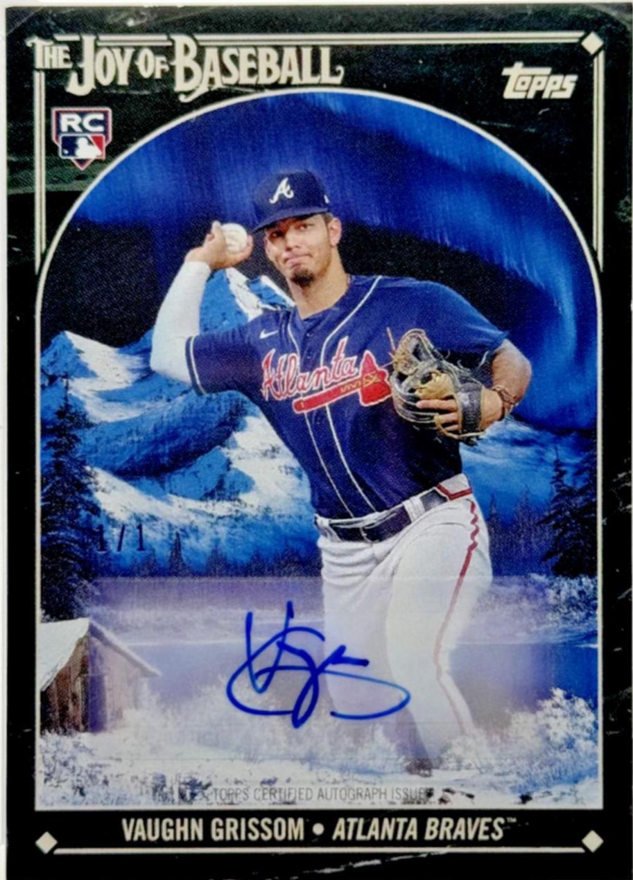 Vaughn Grissom [Autograph Midnight Black] #76