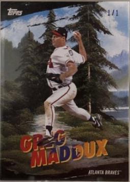 Greg Maddux [Midnight Black] #PC-4
