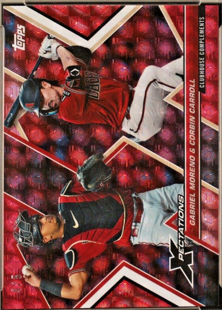Gabriel Moreno, Corbin Carroll [Plasma Pink] #61