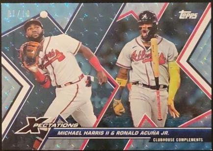 Michael Harris II, Ronald Acuna Jr. [Cyber Cyan] #63