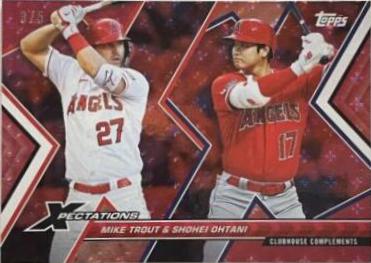 Mike Trout, Shohei Ohtani [Plasma Pink] #57