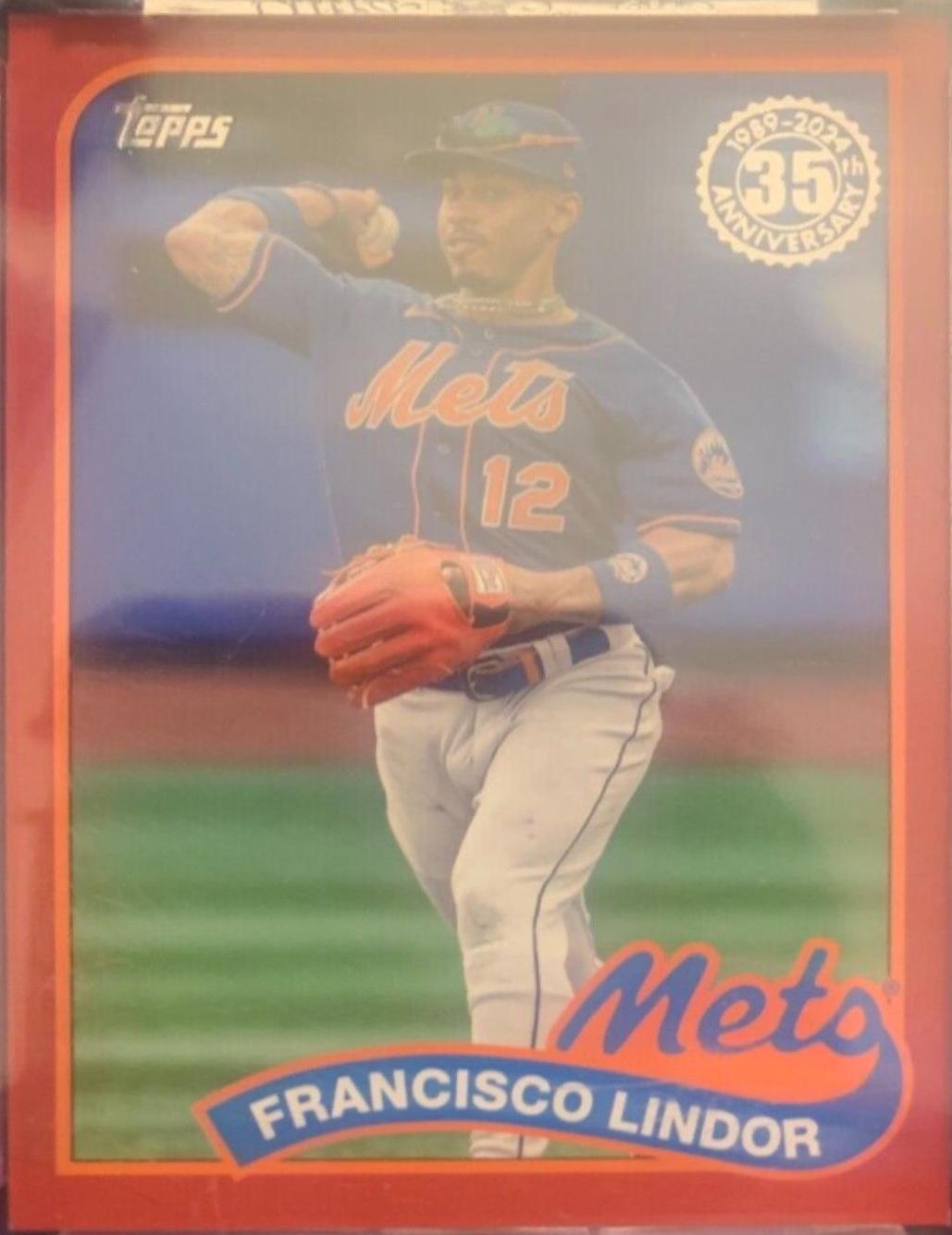Francisco Lindor [Red] #89B-22