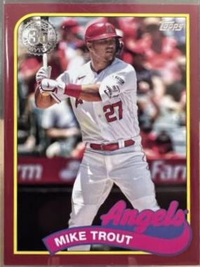 Mike Trout [Red] #89B2-50