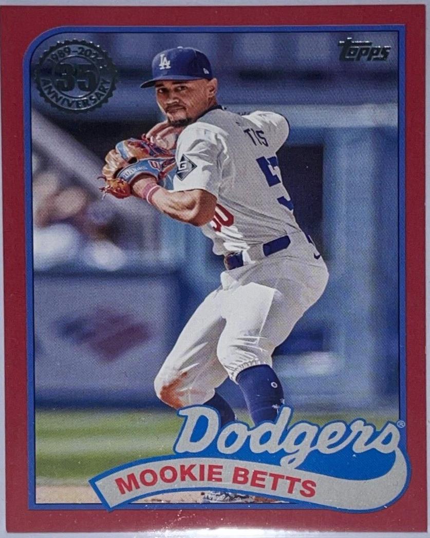Mookie Betts [Red] #89B-34