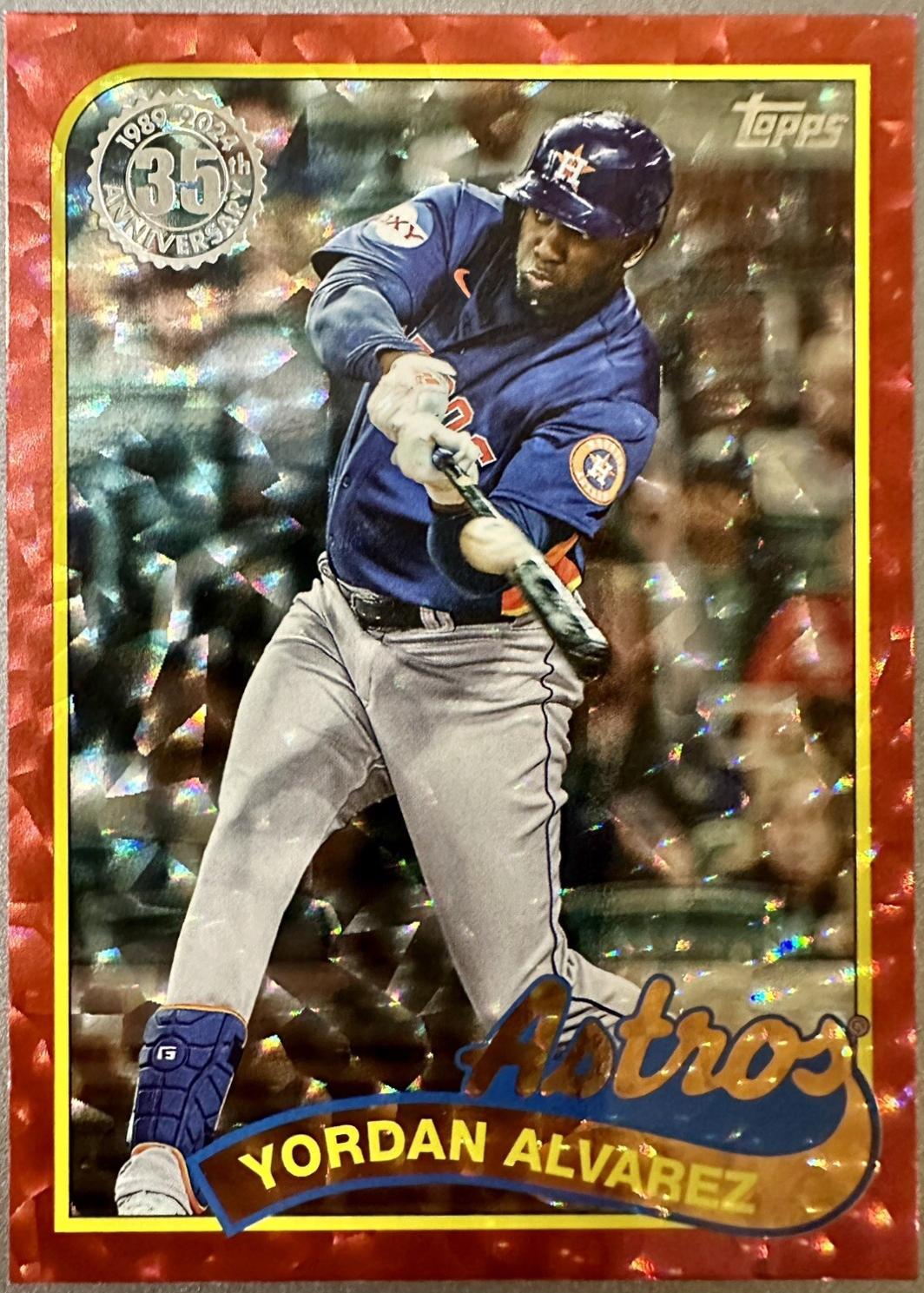 Yordan Alvarez [Red Mega Box] #89B-36