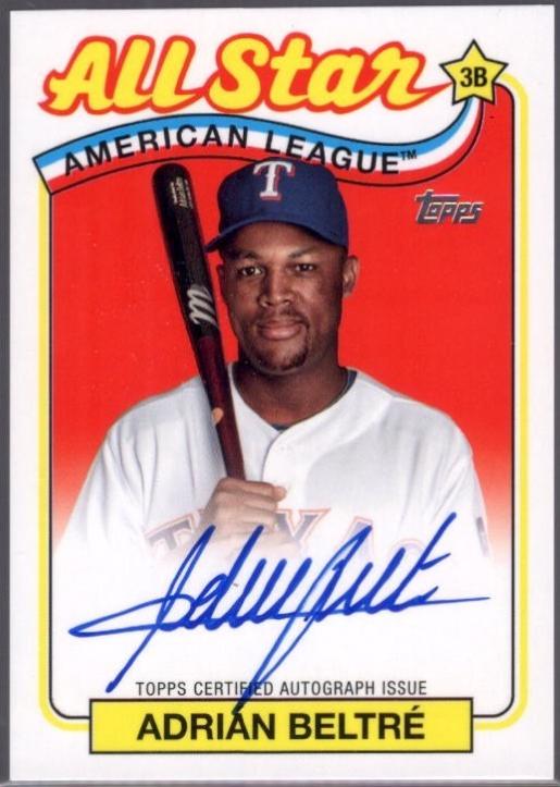 Adrian Beltre #89ASA-ABE