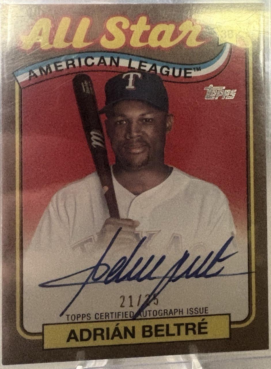Adrian Beltre [Gold] #89ASA-ABE