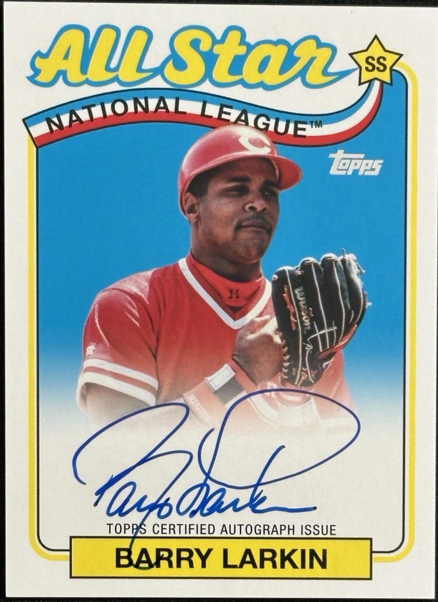 Barry Larkin #89ASA-BL