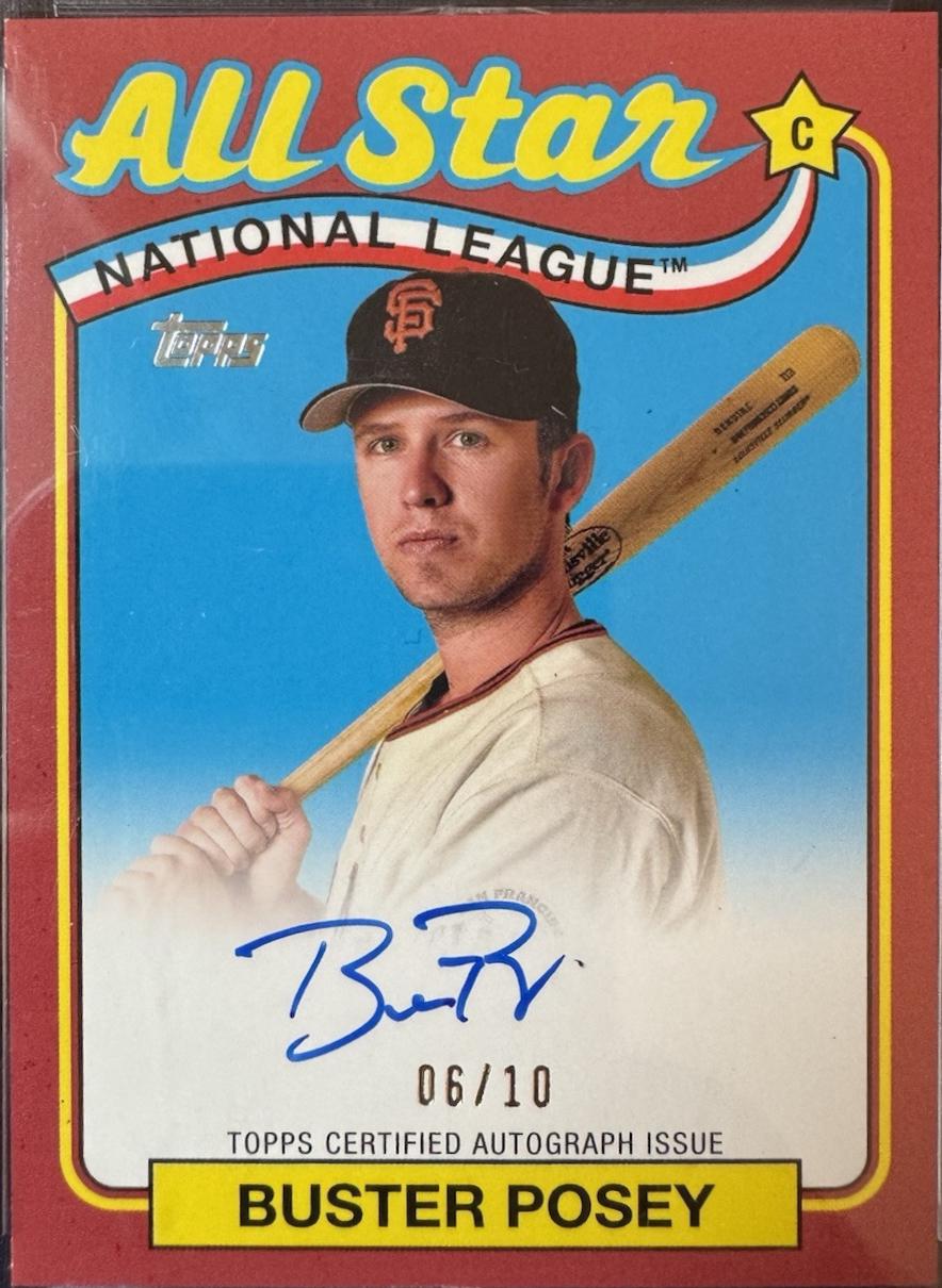Buster Posey [Red] #89ASA-BP