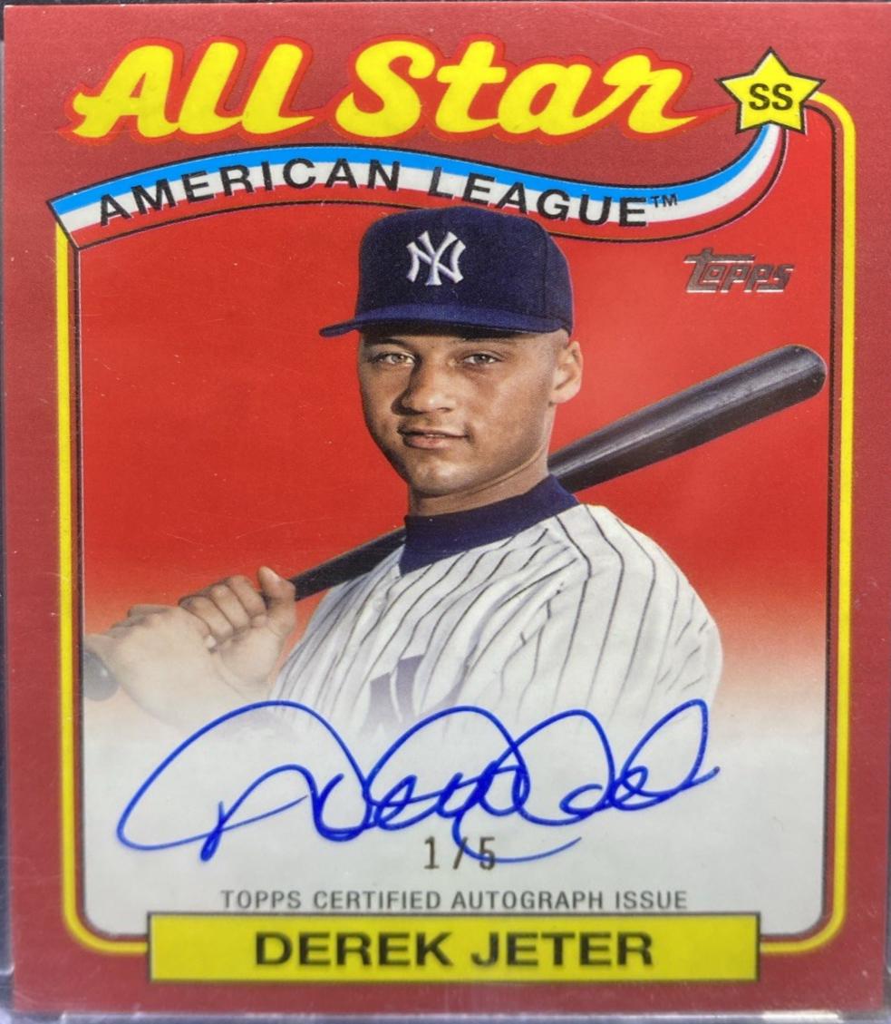 Derek Jeter [Red] #89ASA-DJ