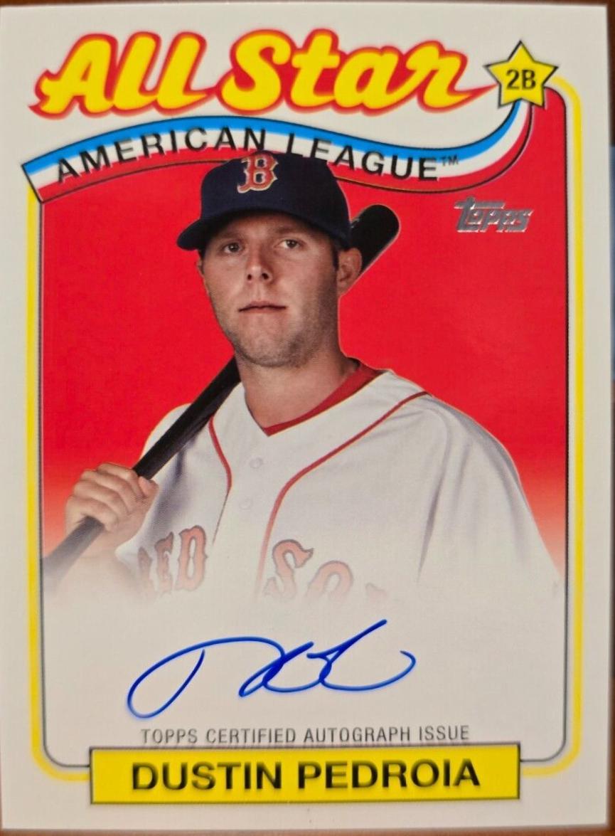 Dustin Pedroia #89ASA-DP