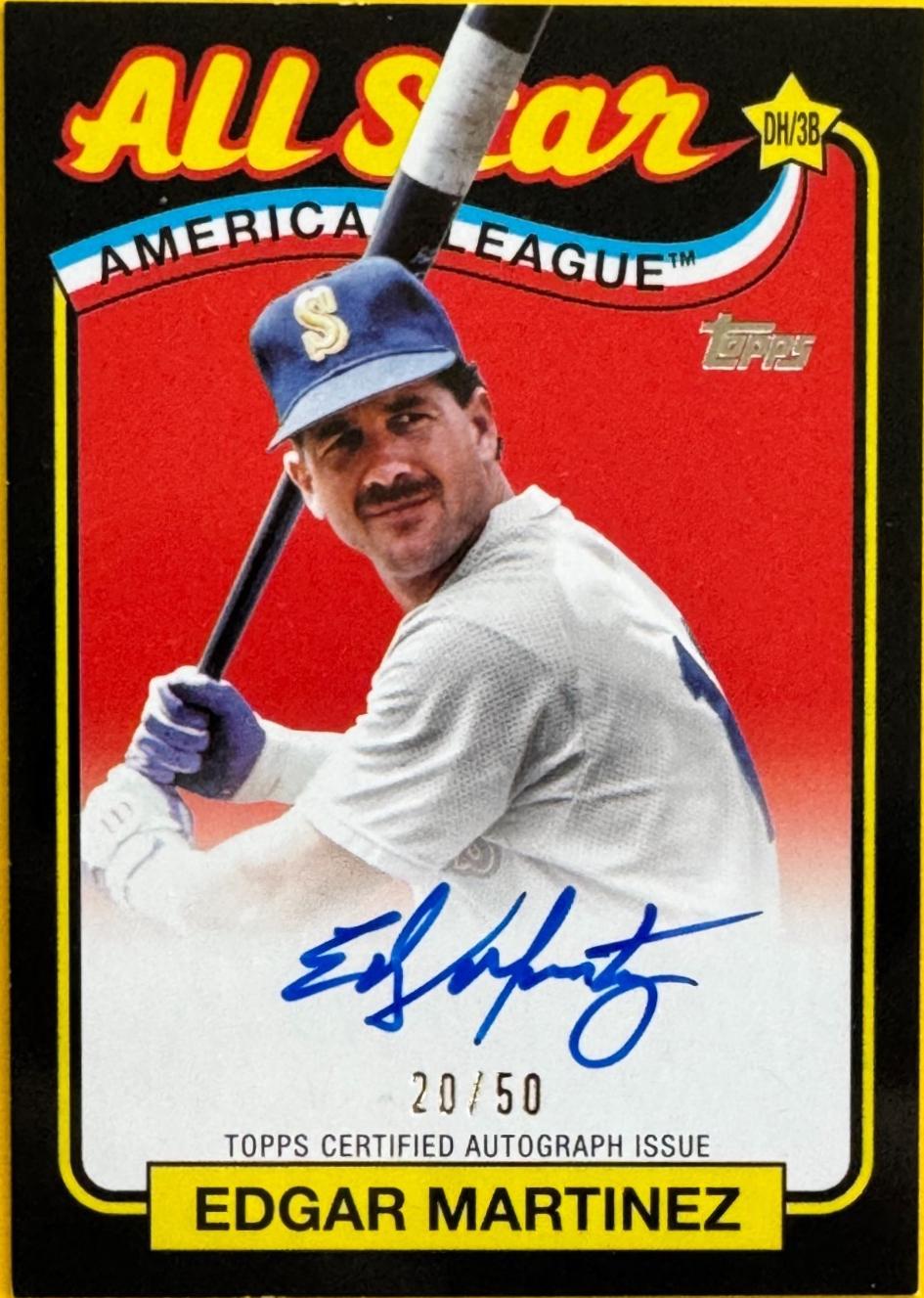 Edgar Martinez [Black] #89ASA-EM