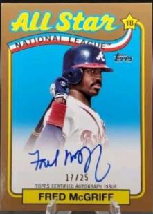 Fred McGriff [Gold] #89ASA-FM