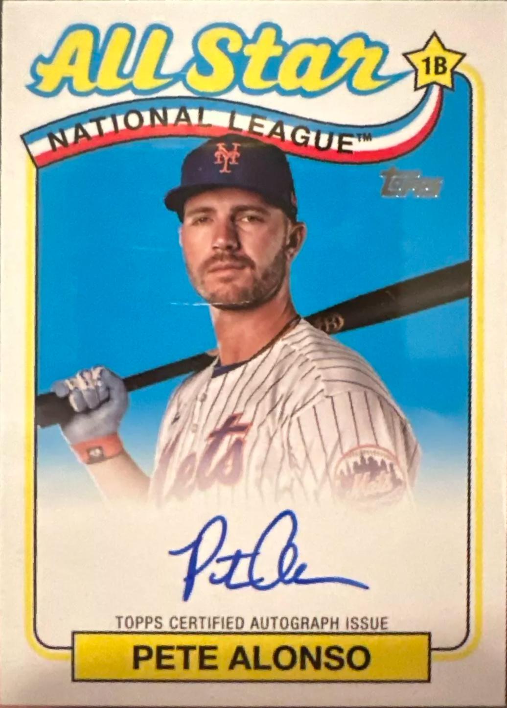 Pete Alonso #89ASA-PA