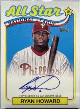 Ryan Howard #89ASA-RH