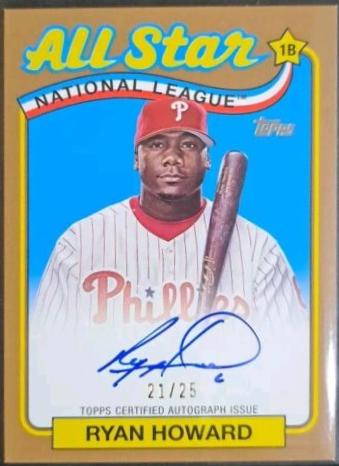 Ryan Howard [Gold] #89ASA-RH