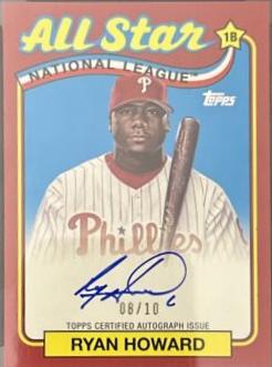 Ryan Howard [Red] #89ASA-RH