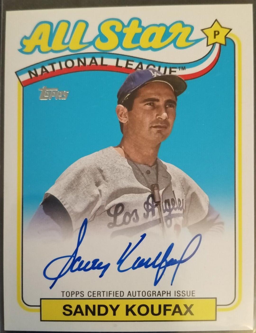 Sandy Koufax #89ASA-SK