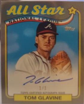 Tom Glavine [Platinum] #89ASA-TG