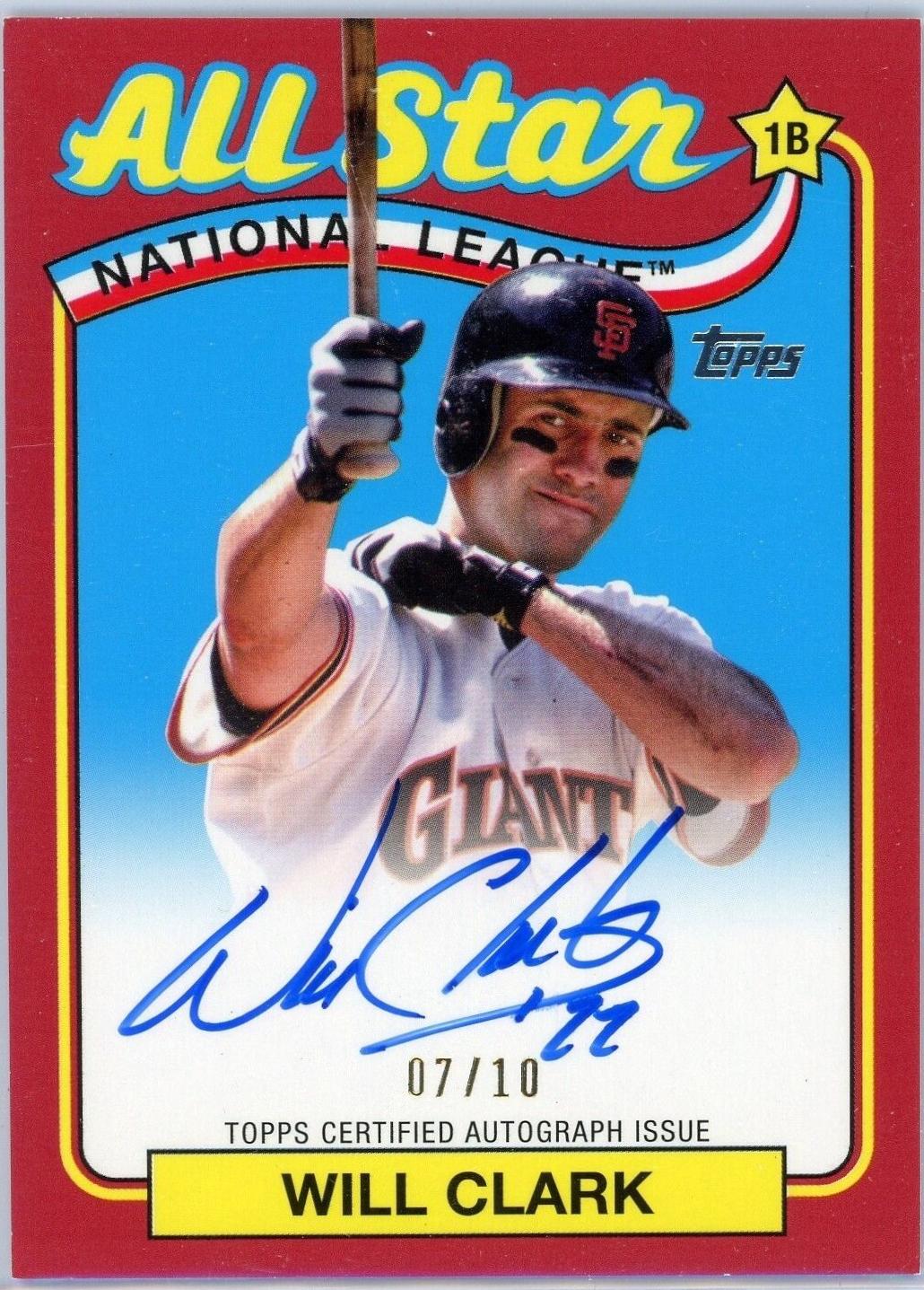 Will Clark [Red] #89ASA-WC