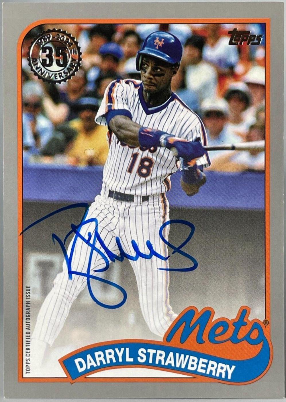 Darryl Strawberry [Platinum] #89BA-DST
