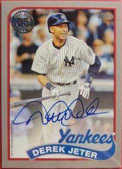Derek Jeter [Platinum] #89BA-DJ