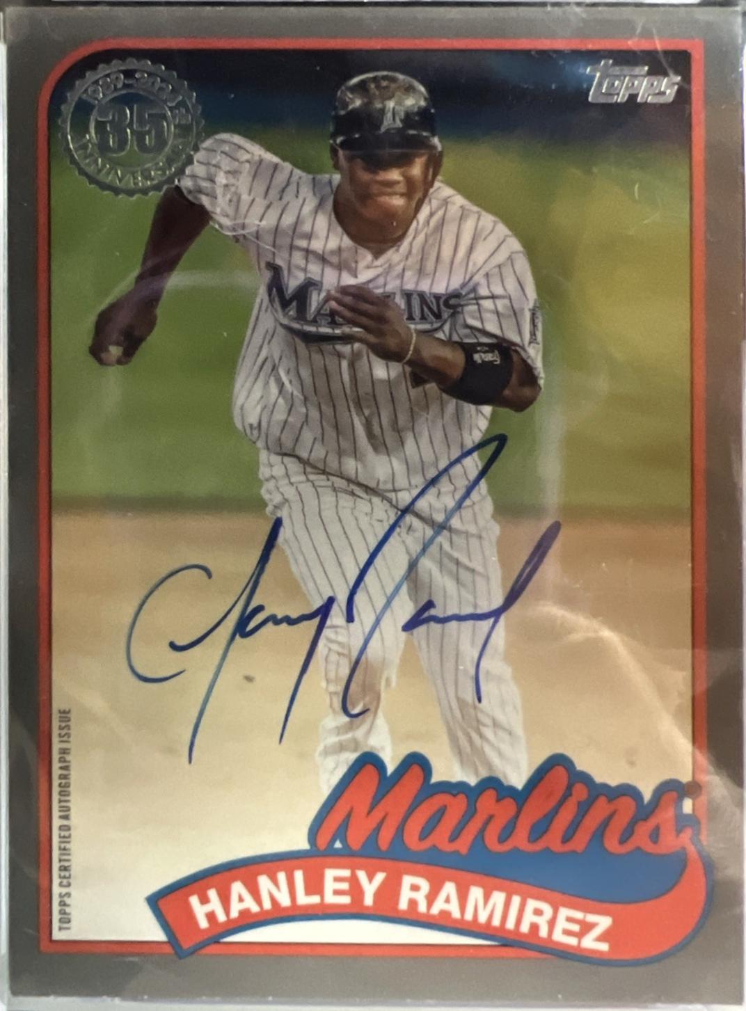 Hanley Ramirez [Platinum] #89BA-HR