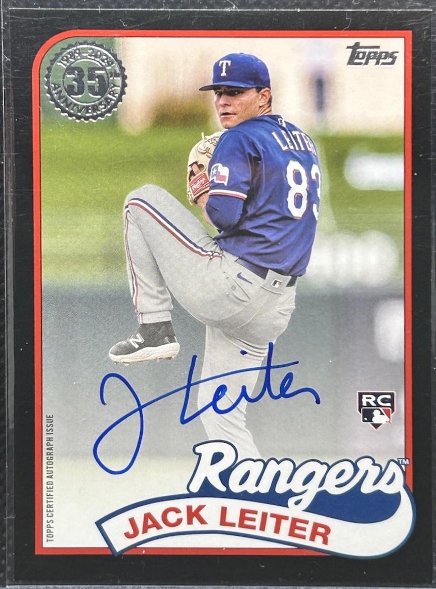 Jack Leiter [Black] #89BA-JL