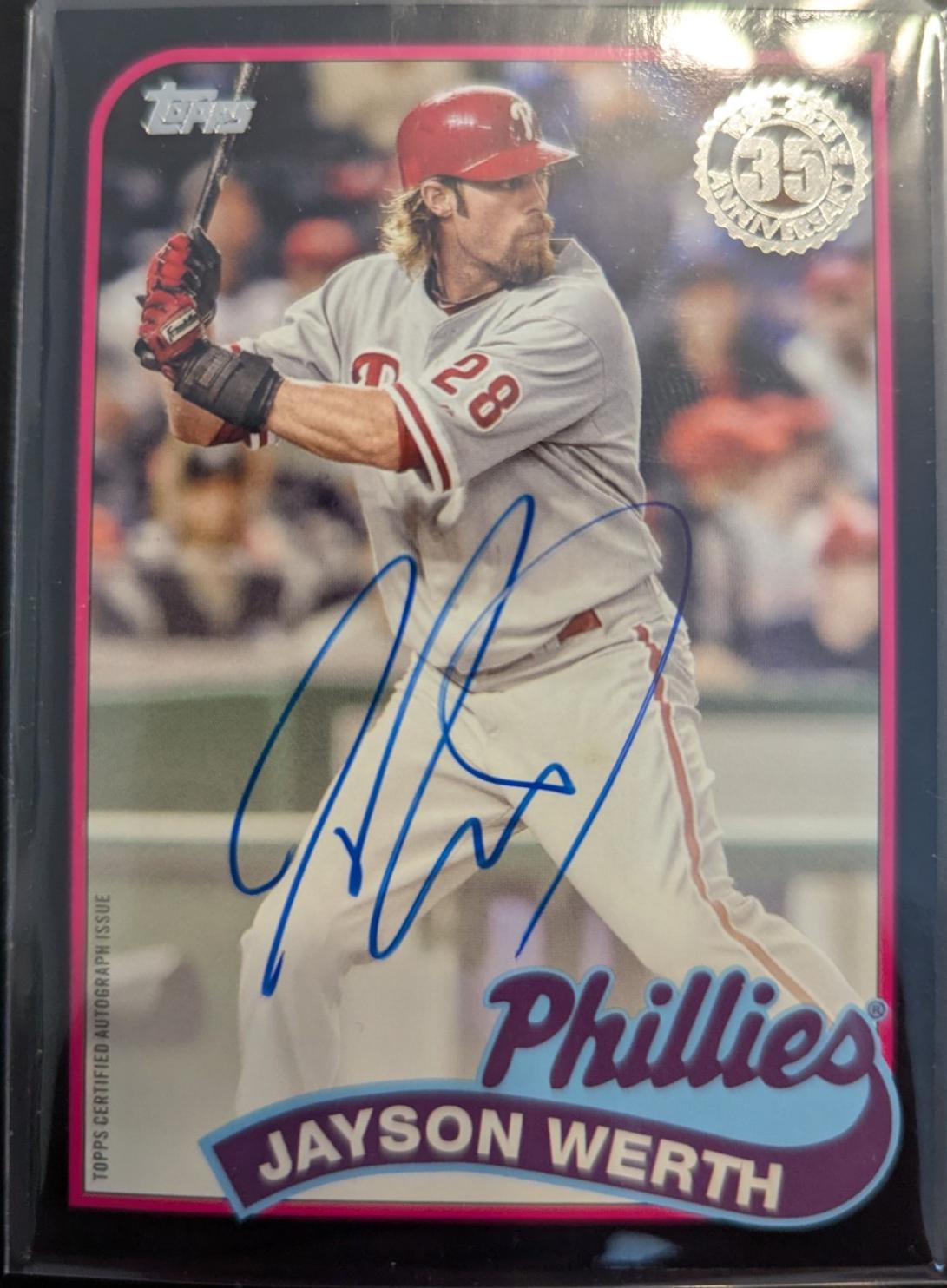 Jayson Werth [Black] #89BA2-JWE