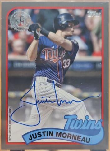Justin Morneau [Platinum] #89BA-JM